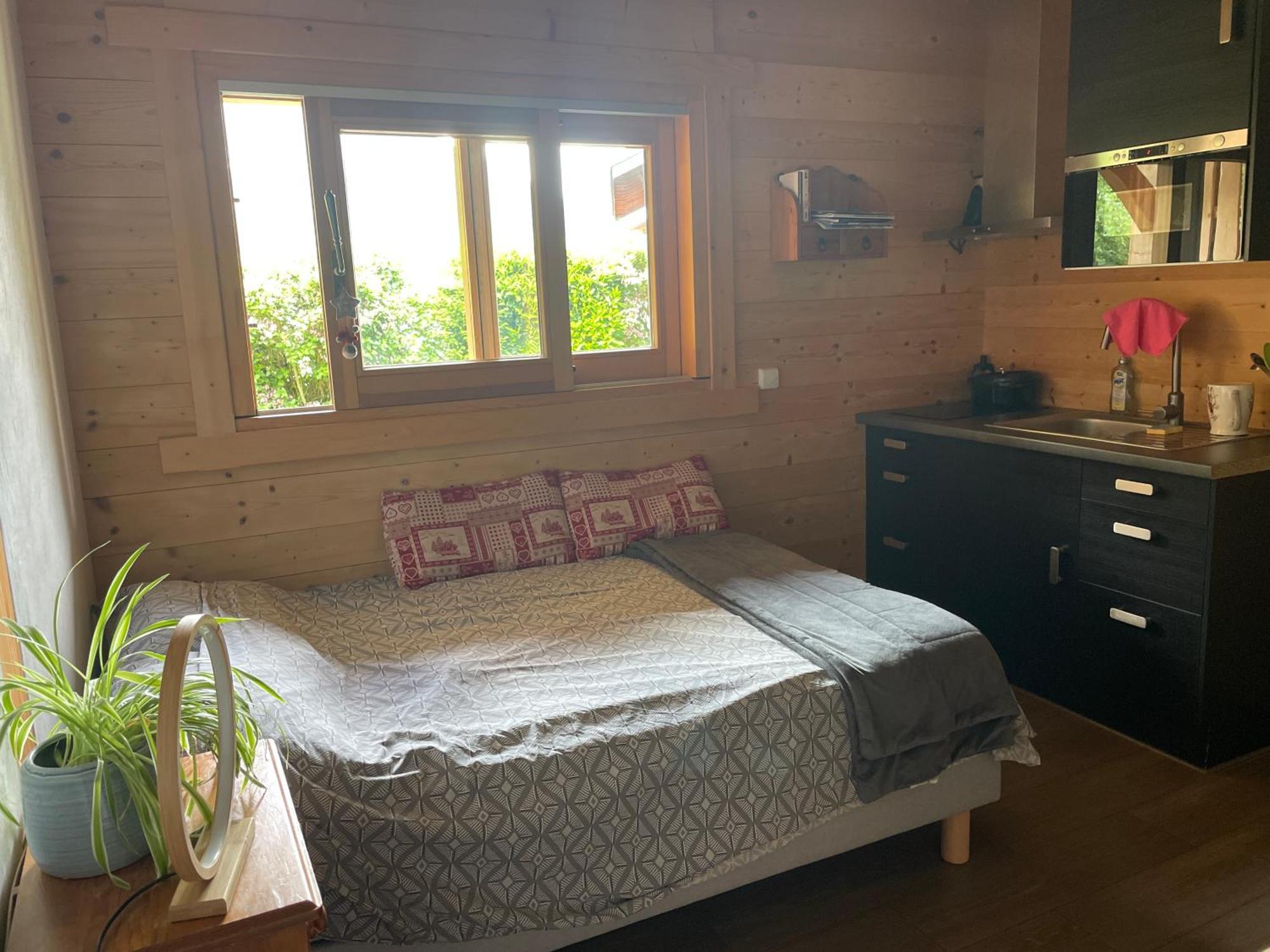 Studio 1 Piece Situe Dans Un Chalet Бофорт Екстериор снимка